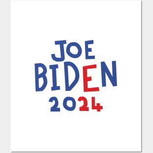 Joe Biden for President 2024 Posters and Art